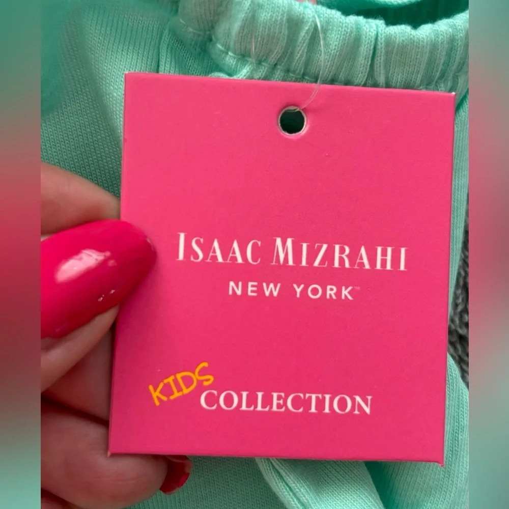 NWT Isaac Mizrahi Girls 2 Piece Sequined Fruit Outfit